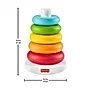 Fisher-Price Eko Piramidka z kółek Zabawka do układania dla dzieci GRF09