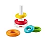 Fisher-Price Eko Piramidka z kółek Zabawka do układania dla dzieci GRF09