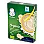 Gerber Organic Kaszka mleczna pszenno-owsiana banan dla niemowląt po 6. miesiącu 240 g