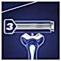 Gillette Blue3 Football Jednorazowa maszynka do golenia dla mężczyzn, 6+2 sztuki