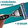 Gillette Mach3 Maszynka do golenia dla mężczyzn, 1 maszynka do golenia Gillette, 2 ostrza wymienne