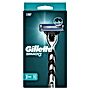 Gillette Mach3 Maszynka do golenia dla mężczyzn, 1 maszynka do golenia Gillette, 2 ostrza wymienne