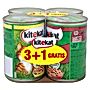 Kitekat z kurczakiem w sosie i z wołowiną w sosie Karma pełnoporcjowa 4 x 400 g