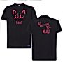 KERFUŚ T-shirt dwustronny czarny M