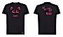 KERFUŚ T-shirt dwustronny czarny S