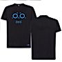 KERFUŚ T-shirt jednostronny czarny S