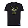 KERFUŚ żółty neon T-shirt jednostronny czarny M