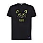 KERFUŚ żółty neon T-shirt jednostronny czarny S