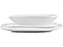 Komplet Obiadowy Moss Porcelanowy 18 elementów