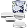 Komplet Obiadowy Moss Porcelanowy 18 elementów