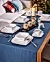 Komplet Obiadowy Moss Porcelanowy 18 elementów