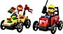 LEGO  City Zestaw wyścigówek: pizza kontra wóz strażacki 60458