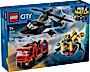 LEGO  City Zestaw z helikopterem, wozem strażackim i łodzią podwodną 60462