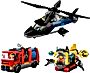 LEGO  City Zestaw z helikopterem, wozem strażackim i łodzią podwodną 60462