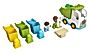 LEGO DUPLO Town Śmieciarka i kolorowe kosze do sortowania śmieci 10945