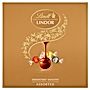 Lindt Lindor Praliny z czekolady mlecznej białej i gorzkiej z nadzieniem 150 g