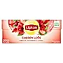 Lipton Cherry Love Herbatka hibiskus wiśnia i truskawka 32 g (20 torebek)