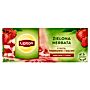 Lipton Zielona herbata z nutą truskawki i maliny 35 g (25 torebek)