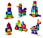 Mega Bloks Klocki 60 elementów Torba niebieska Zestaw klocków dla małych dzieci DCH55