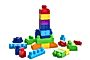 Mega Bloks Klocki 60 elementów Torba niebieska Zestaw klocków dla małych dzieci DCH55