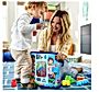 Mega Bloks Klocki 60 elementów Torba niebieska Zestaw klocków dla małych dzieci DCH55