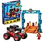 MEGA Hot Wheels Monster Trucks Bone Shaker Kaskaderska sztuczka Zestaw klocków HKF87