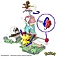 MEGA Pokemon Wiejski wiatrak Zestaw klocków HKT21
