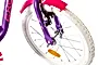 Midex RETRO Rower dziecięcy z kółkami bocznymi 16'' fioletowy