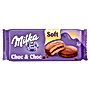 Milka Choc & Choc Ciastka biszkoptowe przekładane nadzieniem kakaowym oblane czekoladą mleczną 150 g