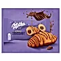 Milka Choco Croissan Rogalik z ciasta francuskiego z nadzieniem z mleczną czekoladą 50 g