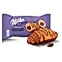 Milka Choco Croissan Rogalik z ciasta francuskiego z nadzieniem z mleczną czekoladą 50 g