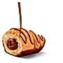 Milka Choco Croissan Rogalik z ciasta francuskiego z nadzieniem z mleczną czekoladą 50 g