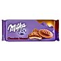 Milka Choco Jaffa Biszkopty z pianką o smaku czekoladowym oblewane czekoladą mleczną 128 g