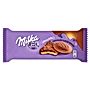Milka Choco Jaffa Biszkopty z pianką o smaku czekoladowym oblewane czekoladą mleczną 128 g