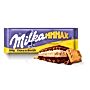 Milka Mmmax Czekolada mleczna z herbatnikiem i nadzieniem kakaowym 300 g