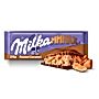 Milka Mmmax Czekolada mleczna z orzeszkami ziemnymi w nadzieniu karmelowym 276 g