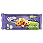 Milka Pieguski Choco Cookie Nut Ciasteczka z kawałkami czekolady mlecznej i orzechami 135 g