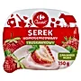 Carrefour Classic Serek homogenizowany truskawkowy 150 g