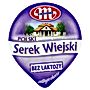 Mlekovita Polski Wiejski bez laktozy Serek twarogowy ziarnisty ze śmietanką 180 g