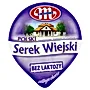 Mlekovita Polski Wiejski bez laktozy Serek twarogowy ziarnisty ze śmietanką 180 g