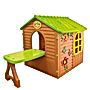 Mochtoys domek ogrodowy ze stolikiem