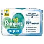 Pampers Harmonie Aqua Chusteczki nawilżane dla dzieci, 3 opakowania = 144 chusteczek