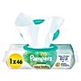 Pampers Harmonie New Baby Chusteczki nawilżane dla dzieci, 1 opakowania = 46 chusteczek