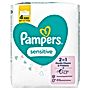 Pampers Sensitive Chusteczki nawilżane dla dzieci, 4 opakowania = 320 chusteczek