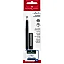 Pióro wieczne szkolne Carbon Look + 6 naboi  Faber-Castell