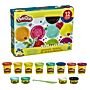 Play-Doh Zestaw ciastoliny 12 tub kolorowych F1989