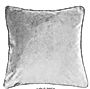 PODUSZKA DEKORACYJNA VELVET LIGHT GREY