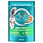 PURINA ONE Indoor Formula Karma dla kotów z tuńczykiem i zielona fasolką 85 g