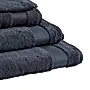 Ręcznik Tex Bath Bawełna Gładki Ciemnoszary 70x140