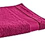 Ręcznik Tex Bath Bawełna Gładki Purpurowy 100x150